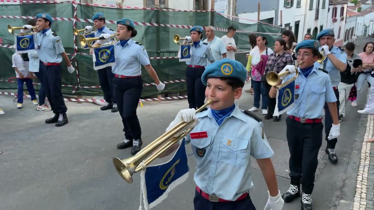 Charanga dos Bombeiros Voluntarios / Fire Brigade Ponta Delgada / Lagoa Santa Cruz Acores 14.06.2025