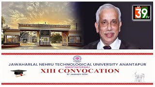 Live: JNTUA XIII Convocation 2022 Live | JNTUA Ananthapuram  |@ap39tv