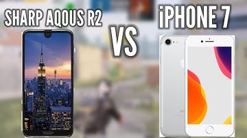 Sharp Aquos r2 Vs Iphone 7 Pubg Comparison | TDM M416 ONLY | Sharp.Aquos r2 Pubg Test