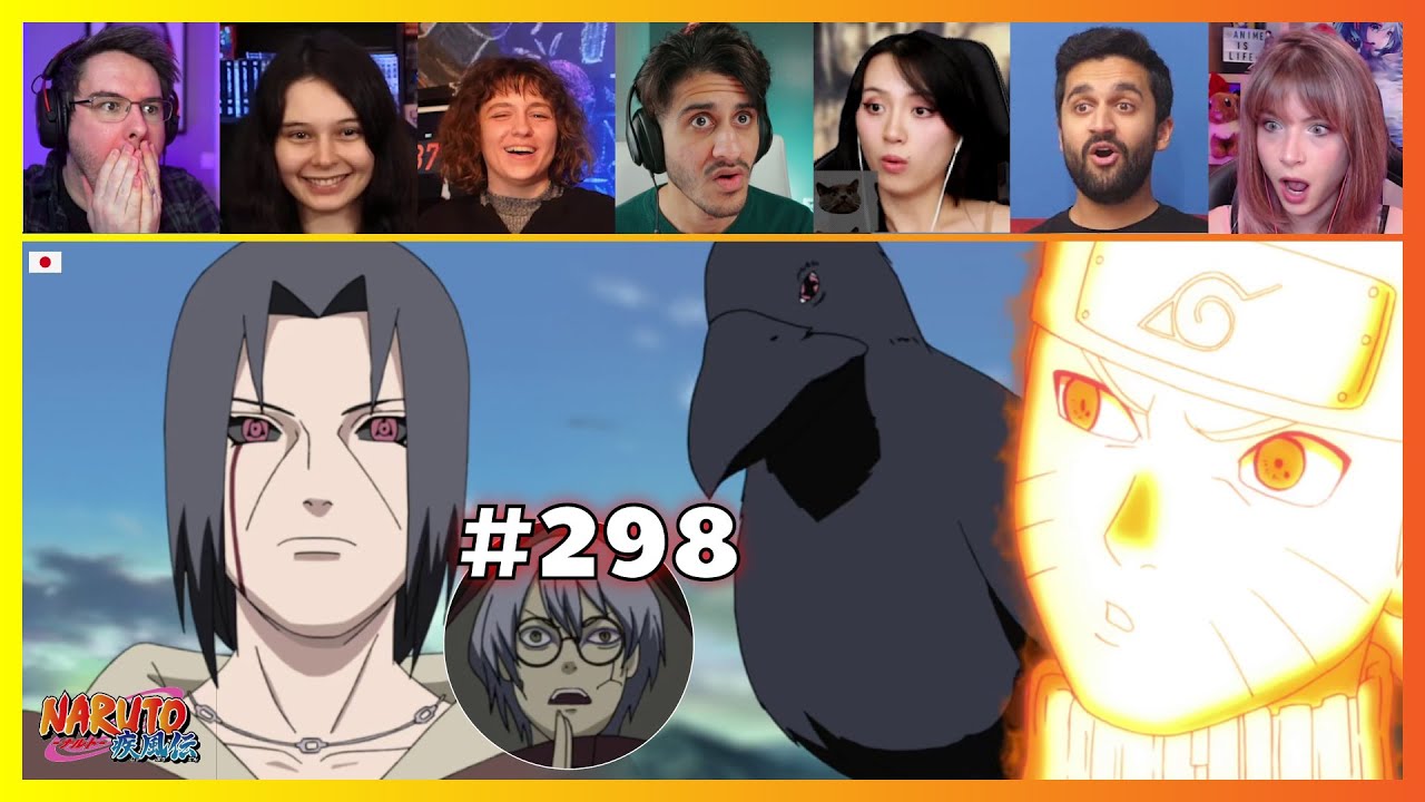 Naruto Shippuden Episode 298 | Itachi Breaks Reanimation Jutsu | Reaction Mashup ナルト 疾風伝