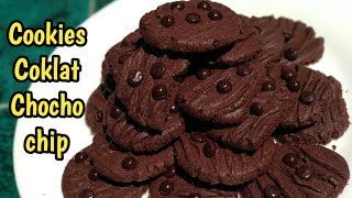 Kue Kering Coklat renyah dan enak | Coklat Cookies chochocips / Kue Kering Lebaran