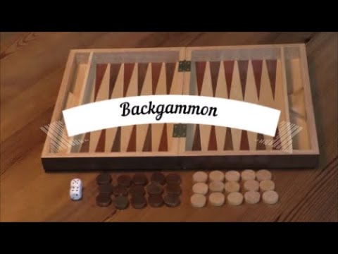 Video: So Stellen Sie Ihr Eigenes Backgammon Her