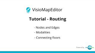 VisioMapEditor - Routing