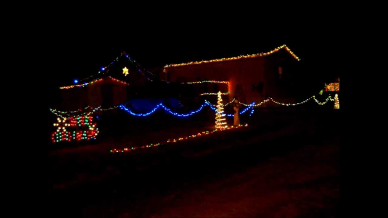 Christmas Light Show Jingle Bell Rock Rascal Flatts YouTube