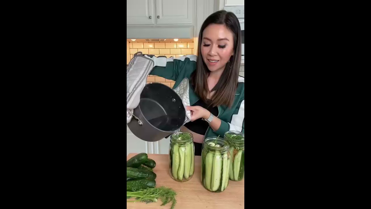 Homemade Dill Pickles Takes 6 Weeks To Make MyHealthyDish