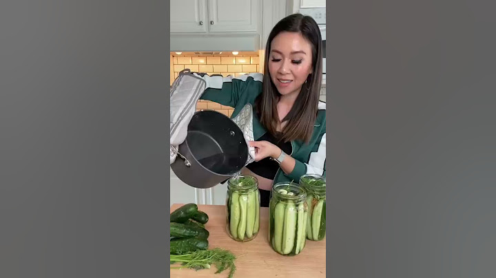 Homemade Dill Pickles takes 6 weeks to make | MyHealthyDish