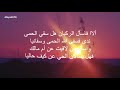ألاااا فسأل الركبان