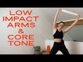 30 MIN (NO PUSH-UPS!) ARMS AND CORE TONE W/ KIT RICH (LOW IMPACT)