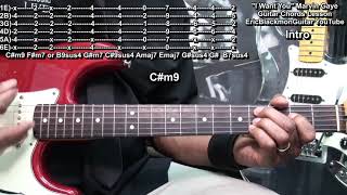 Video thumbnail of "I WANT YOU Marvin Gaye Guitar Chords Lesson @EricBlackmonGuitar"