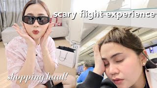 scary flight experience + shopping haul (February 3-6, 2023.) | Anna Cay ♥