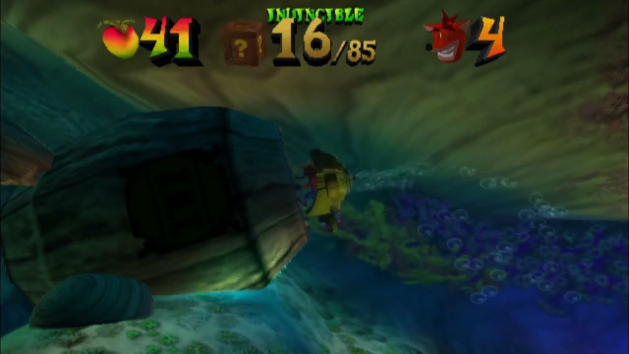 How To Skip Without The Suba Suit In Coral Canyon In Crash Bandicoot