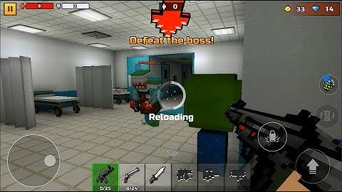 Pixel Gun 3D - Gameplay Walkthrough Campaign Part 1(iOS, Android)