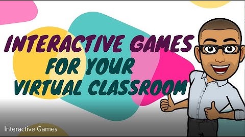 Interactive Games Using Google Slides for Your Bitmoji Virtual Classroom