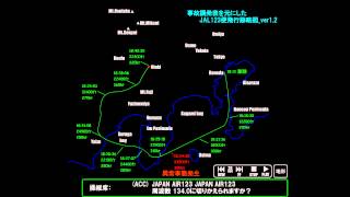 日航ジャンボ機 - JAL123便 墜落事故 (飛行跡略図 Ver1.2 & ボイスレコーダー) 日航ジャンボ機 - JAL123便 墜落事故 (飛行跡略図 Ver1.2 & ボイスレコーダー)