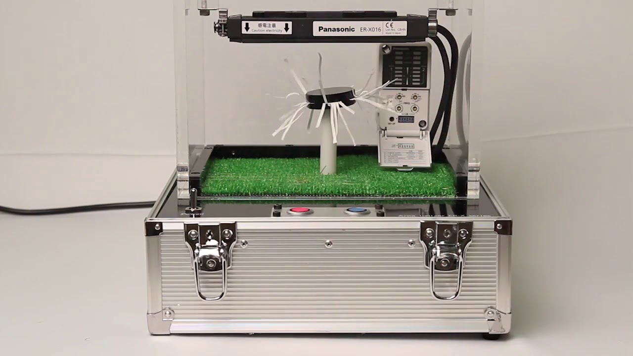 Panasonic Quick Clips ER-X Static Ionizer Airless Mode - YouTube