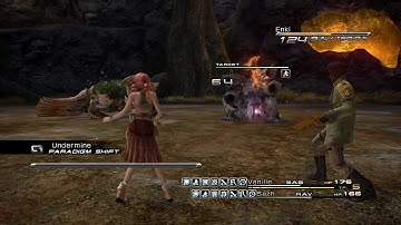 Final Fantasy XIII NCU/NEU - 04:08 Enlil & Enki (No Crystarium Usage, Using Shrouds)