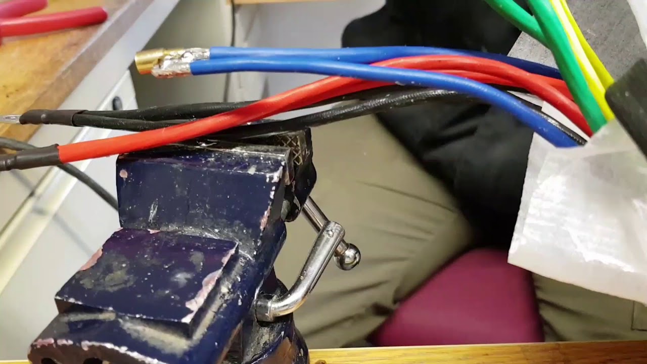 Soldering 6mm bullet connectors to a Kelly KLS7230S controller YouTube