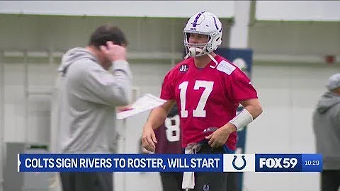 Colts to start 44-year-old Philip Rivers at quarterback following his return from retirement
