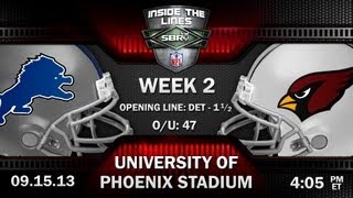 Detroit lions vs arizona cardinals nfl week 2 preview | 2013 picks
with joe duffy, peter loshak