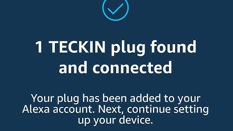 How to connect your TECKIN smart plug with Amazon Alexa