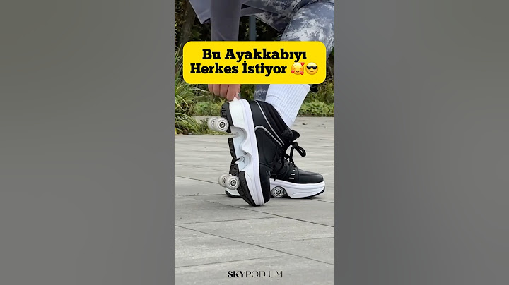 Bu ayakkabıyı herkes istiyor! 😍🛼