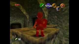 damage boost to Bomb Bag chest in Dodongos Cavern (PAL)