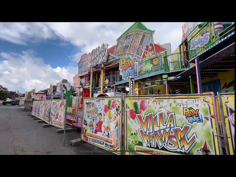 Aufbau-Rundgang Kirmes Krefeld