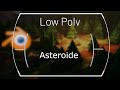 Low Poly en Blender | Asteroide