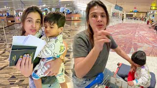 We Couldn’t Reach On Time 🫢 Ultimate Drama at Changi Airport!