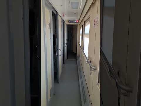 Compartment car of the train Yerevan - Batumi- Купейнный вагон поезда Ереван - Батуми