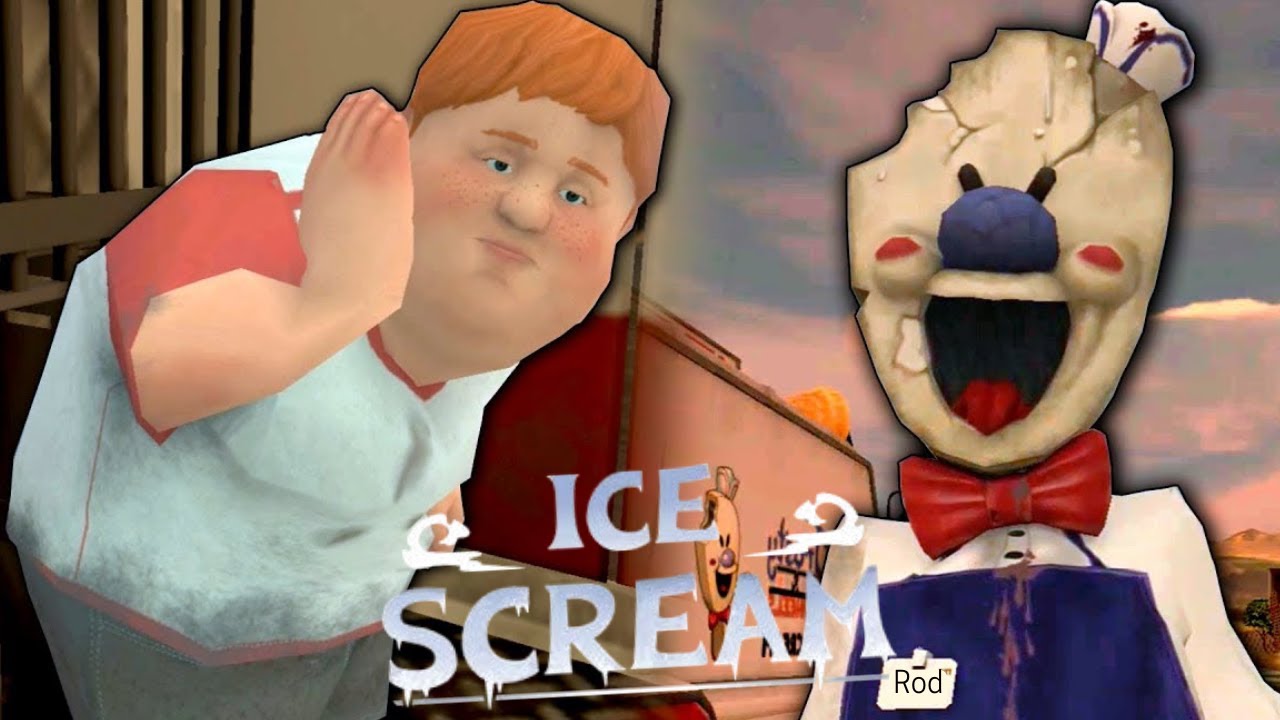 Saving my Friend in Ice Scream Horror Game - YouTube