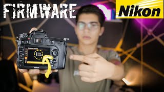 كيفيه تحديث اي  كاميرا نيكون (2020) nikon firmware update