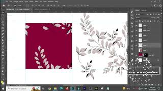 Digital Textile design in Adobe Photoshop 2023 in Hindi || SaQib Designer