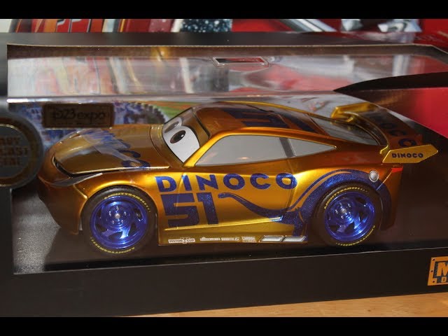 Details about   Disney Store 2017 Sketchbook CARS 3 Cruz Ramirez Dinoco Light-Up Ornament  NEW 