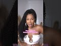 Rabo de cavalo Lídia Bio fibra da nossa loja cabelo cacheado penteado fácil #wigsdivabeauty
