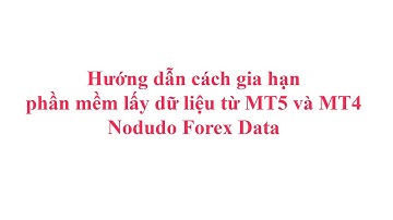 Hướng dẫn cách gia hạn phần mềm lấy dữ liệu từ MT5 và MT4 cho Amibroker Nodudo Forex Data