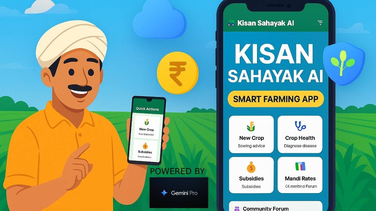 Kisan Sahayak AI: The Ultimate Smart Farming Assistant Powered by ...