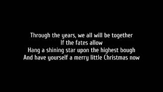 Carrie Underwood - Have Yourself a Merry Little Christmas (Karaoke with lyrics)