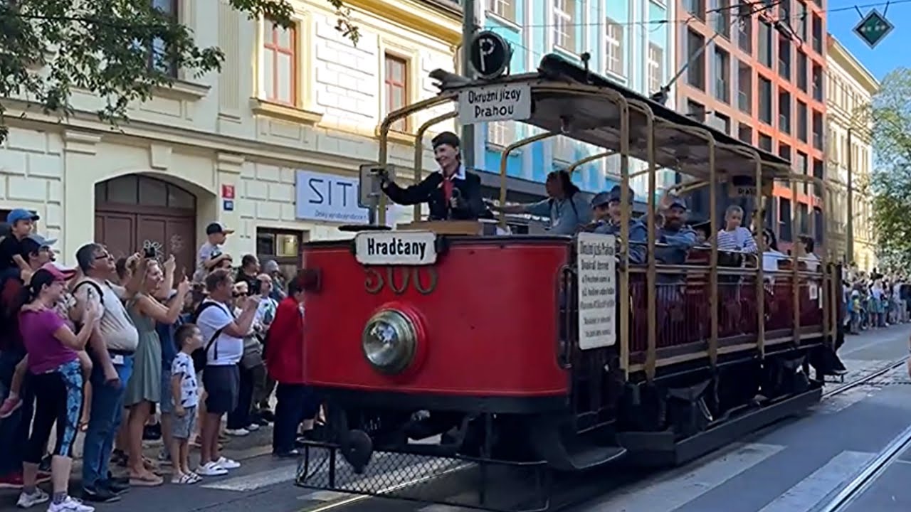 150 let MHD v Praze Prague 🚞🇨🇿❤️🚞🇨🇿❤️