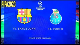 Fifa2023 Barcelona Vs Porto Champions League