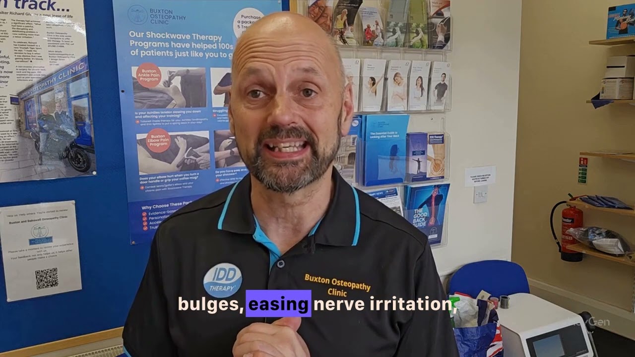 What is IDD Therapy? Can it help with Sciatica? Best clinic Derbyshire & Peak District & Manchester