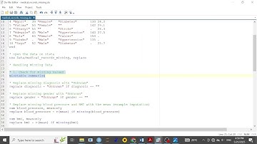 Data Cleaning and Preparation in Stata
