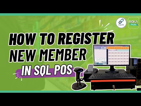 How to register new member in SQL POS