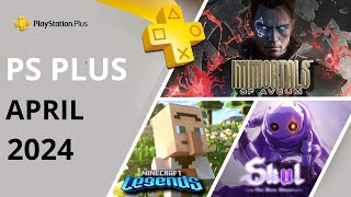 PS PLUS APRIL 2024 FREE GAMES