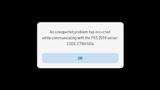 Fix Code ETRH104 pes 2018 Android game problem screenshot 2