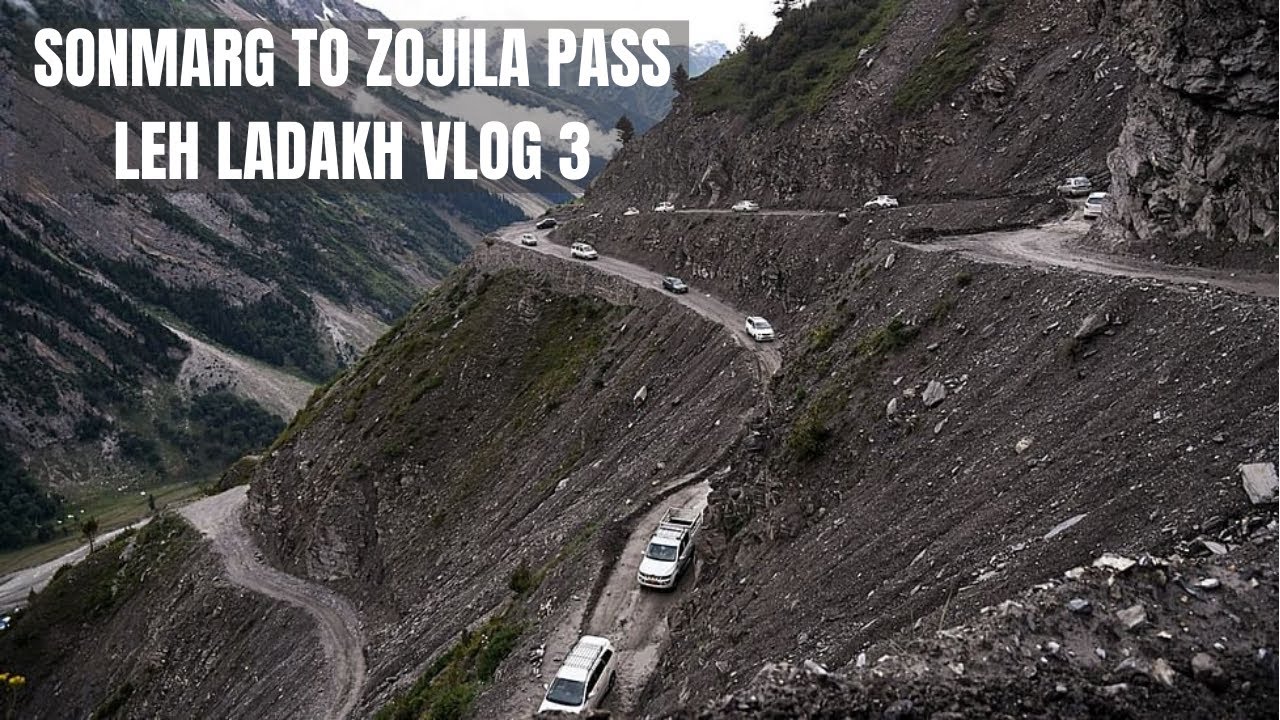 Sonmarg to Zojila Pass  Leh Ladakh Raod Trip May 2022  Road Condition SriNagar to Leh  Leh Vlog 3