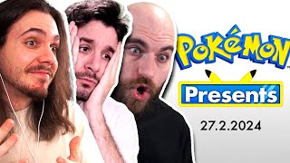 🔴Froz3n @FrancescoPardini @poketonx @Haxo reagiscono Pokémon Presents di Febbraio 2024!