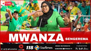 LIVE! MGOMBEA URAIS KUPITIA CCM, DKT. SAMIA SULUHU HASSAN AKIWA KATIKA KAMPENI - MWANZA SENGEREMA