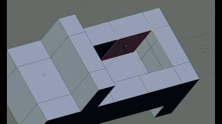 Blender3D: Creating the flatbed and cab of a jeep. screenshot 1