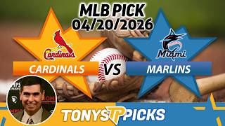 St Louis Cardinals vs Miami Marlins Pick 4/20/26 MLB Pick Prediction